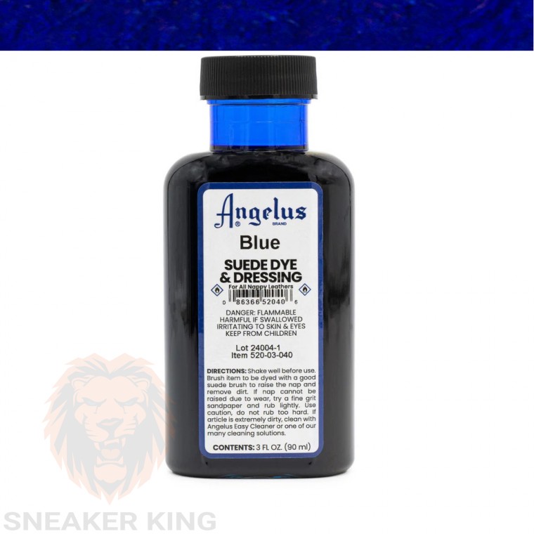 Барвник для замші Angelus Blue suede dye (синій) made in USA